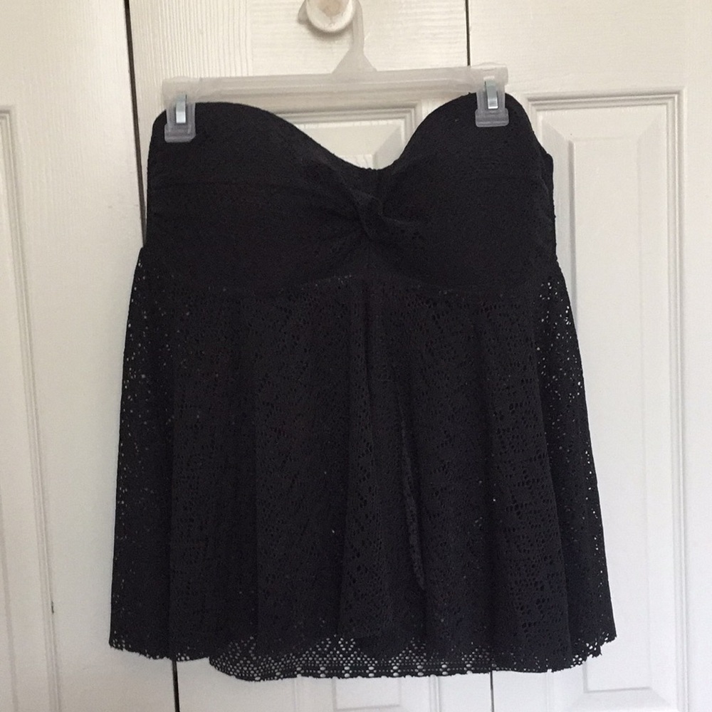 Merona Crochet Flyaway Tankini Top